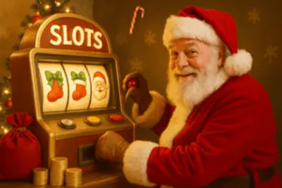 Les machines à sous gratuites du Père Noël 2025