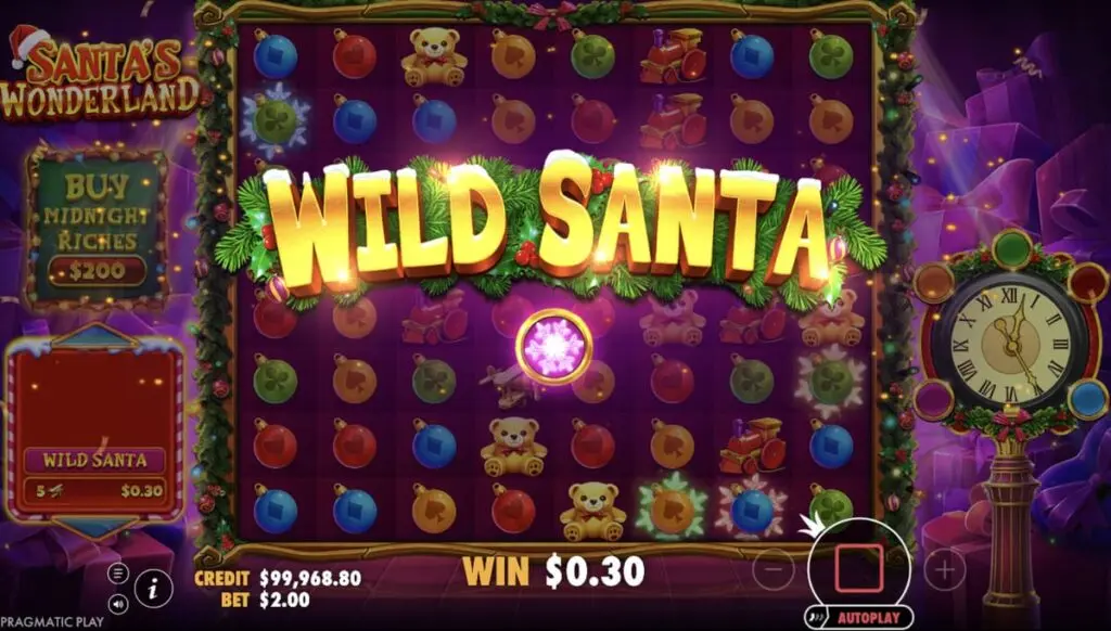 Santa's wonderland Wild Santa