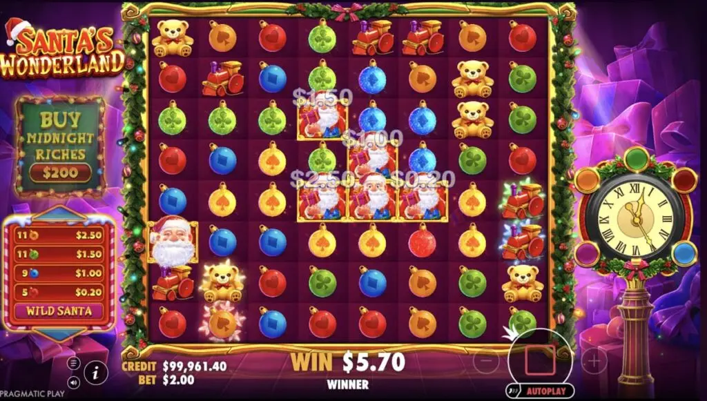 Jouer a Santa's Wonderland