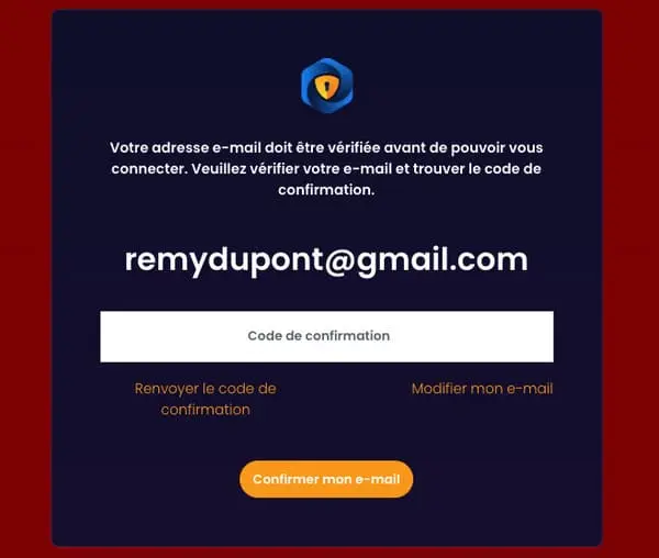 Procédure d'inscription casino inclave