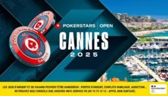 Rendez-vous sur la Croisette : le festival PokerStars Open Cannes pose ses valises