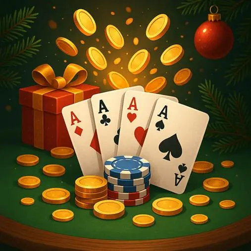 Cadeau Noel Carte AS de poker