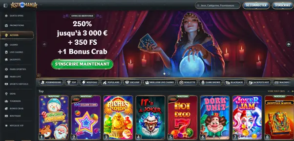 Astromania casino avis