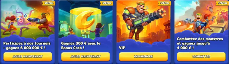 Tournois et VIP au casino Pistolo