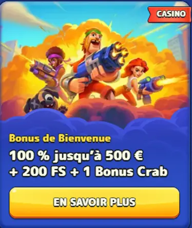 Bonus de bienvenue Casino Pistolo
