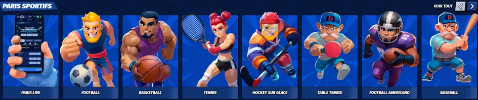 Paris sportifs de Big Clash