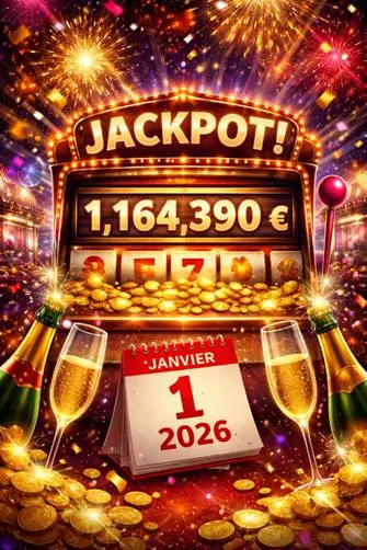 Jackpot casino de Deauville le 1er janvier 2026