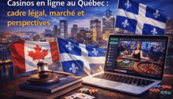 Casinos en ligne au Québec : cadre légal, marché actuel et perspectives