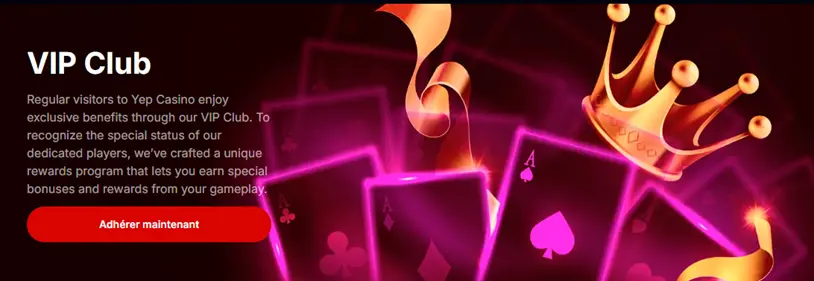 Club Vip Yep Casino